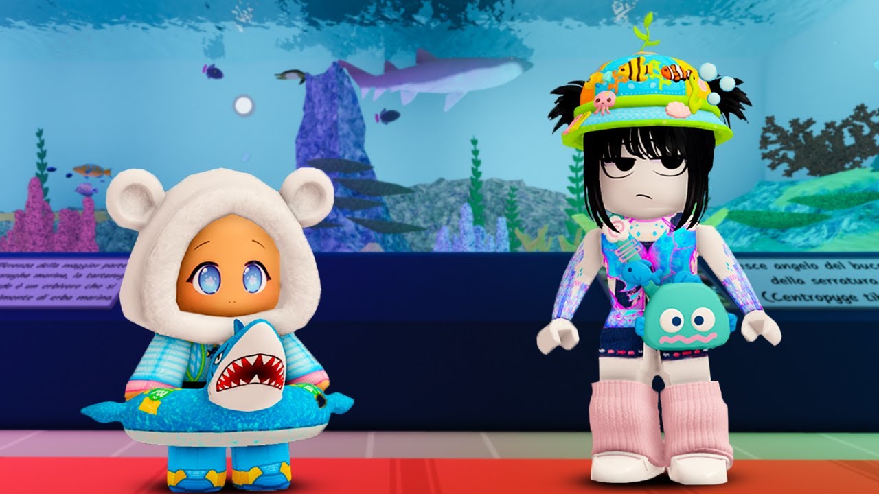 Bambini Vanno per la Prima Volta all'Acquario su Roblox! - YouTube