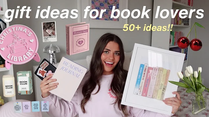 50+ gift ideas for book lovers!! 📖 🎁 *that aren't books*