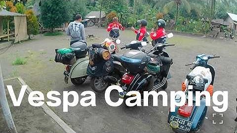 Vespa Camping Citiis Galunggung part 1 #vespaclasic #vespaindonesia 