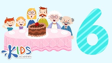 The Number Six 6 | Preschool & Kindergarten Math | Learn Like Nastya