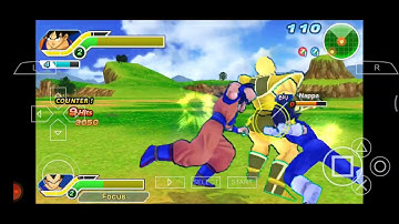 ppsspp dragon Ball Z tenkaichi iso fighting for nappa vs goku