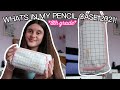 WHATS IN MY PENCIL CASE 2021 *cute + aesthetic school supplies for 8th grade*
