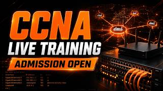 Become a Network Engineer with CCNA | Live Training + Practical Labs | Enroll Today