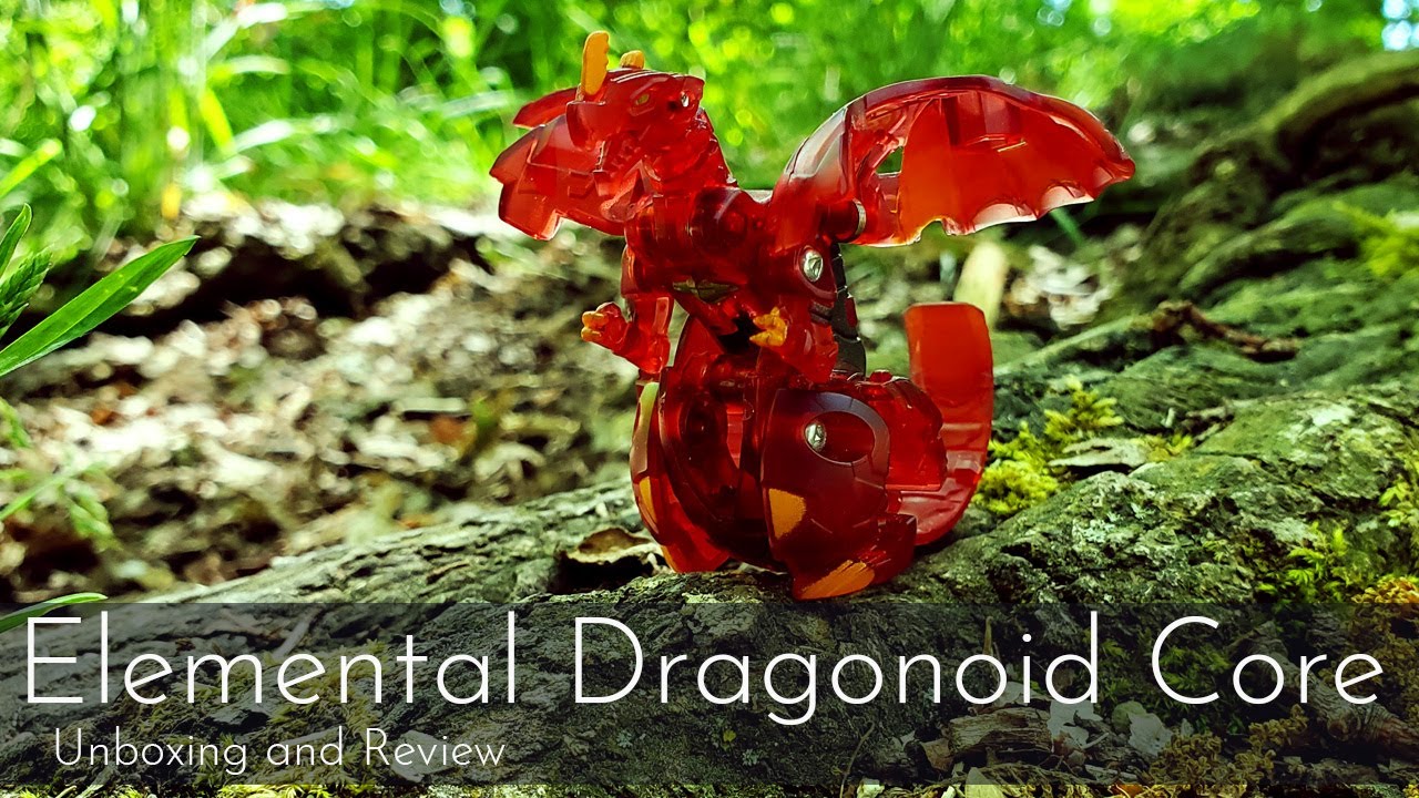 [#8] Bakugan Geogan Rising: Pyrus Elemental Dragonoid Core! - YouTube