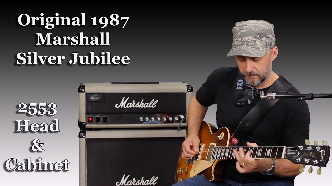 1987 Marshall Jubilee 2553 Amp Review Talk Youtube