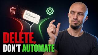 Can You Stop Doing It? The Test for What to Automate