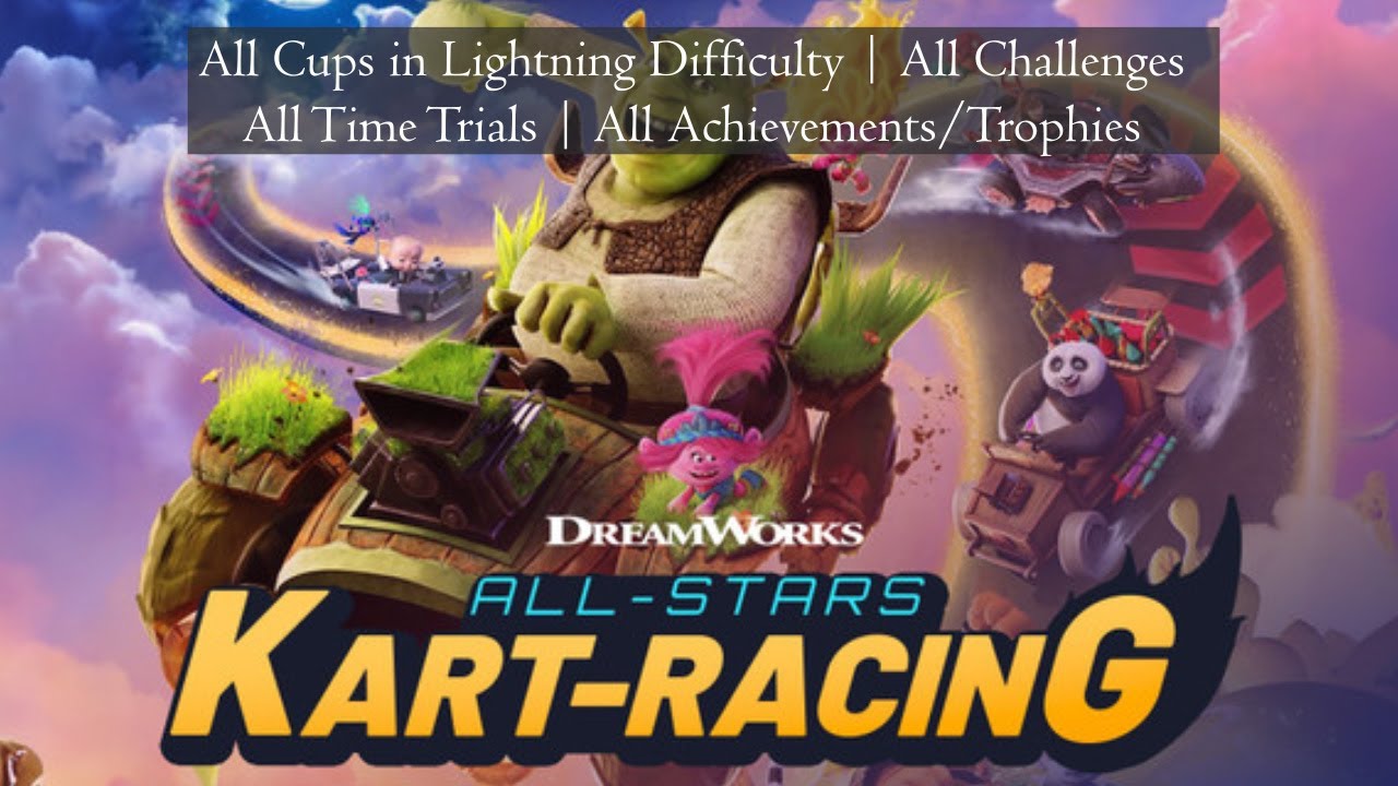 DreamWorks | All-Star Kart Racing | Time Trial 4 | Spirit Realm