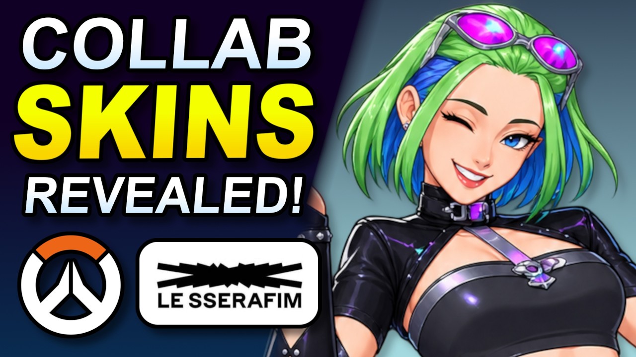-NEW- Le Sserafim Skins Revealed! - Overwatch K-Pop Collab Details!