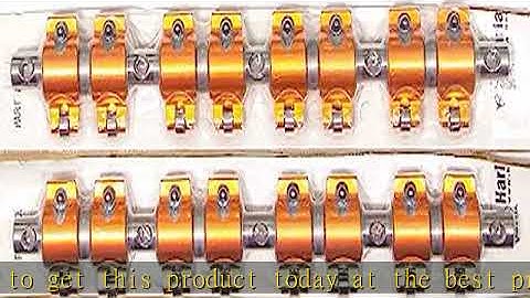 Harland Sharp S70025K 1.5 Ratio Rocker Arm and Shaft Kit for Small Block Mopar