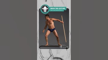 1-min figure drawing warm-up with NMA model Rajiv. Grab your sketchbook.