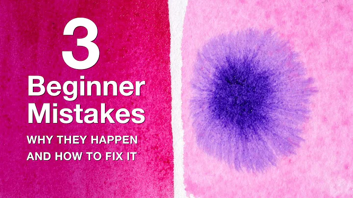 Beginner Watercolor MISTAKES ❗What to avoid to get better results