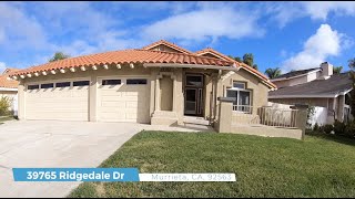 Rental Property in 39765 Ridgedale by Property Management in Murrieta