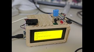 Arduino server, measure and display temperature, distance, and icons. screenshot 5