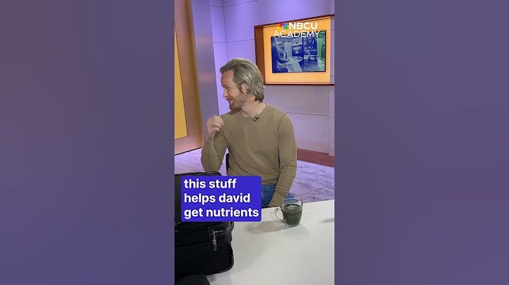 Eww, Green Juice?!? Journalism #lifehacks Alert! - NBCU Academy