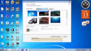 The Most Easiest Way To Change Windows 7 Starter Wallpaper (NO NEED RESTART)