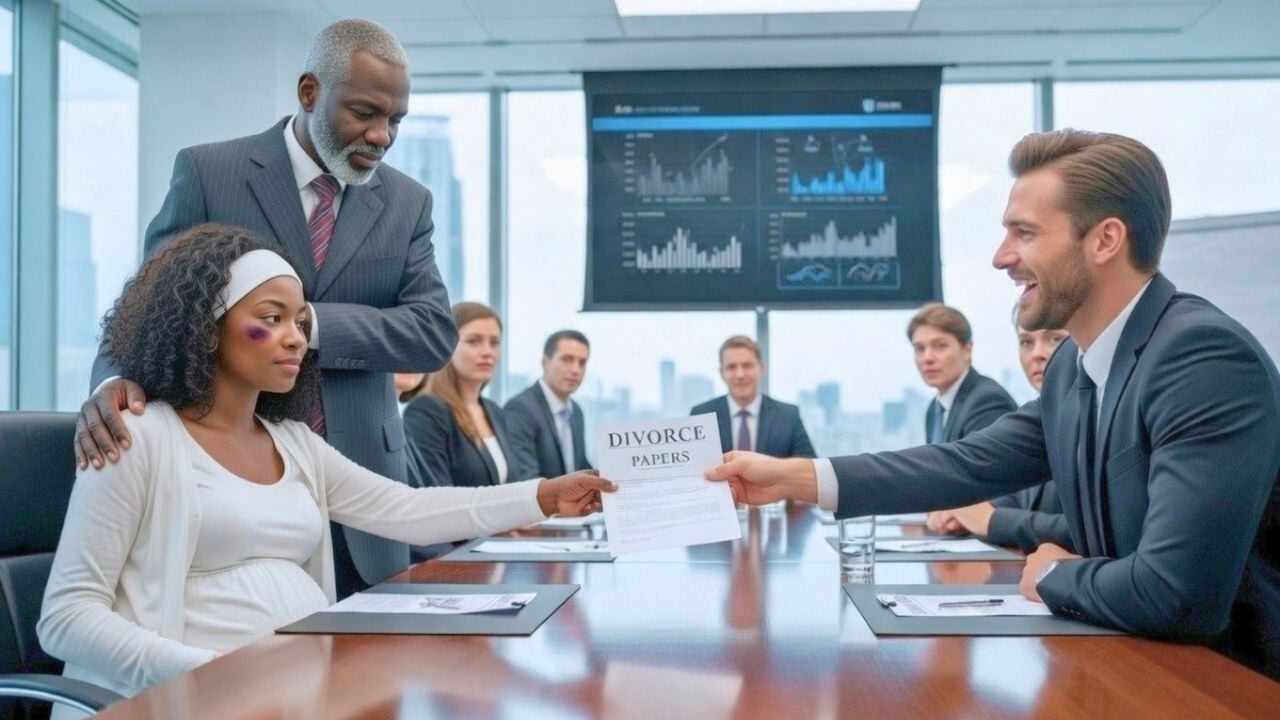 Unaware Her Father Bought His Company, the Black Husband Finally Signed the Divorce Papers