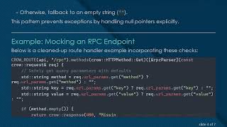 Handling Optional Query Parameters in Crow Web Server C+ +