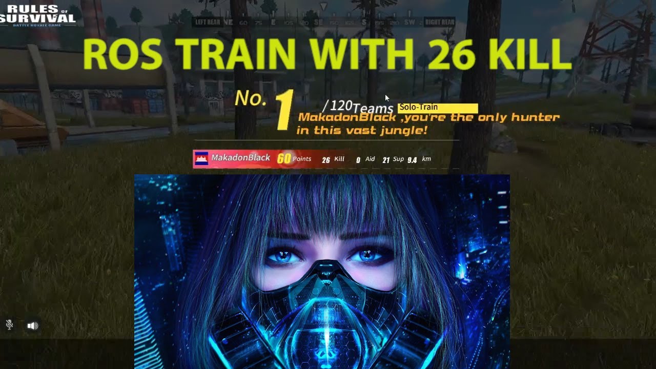 ROS FULL GAME PLAY WITH  26 KILL