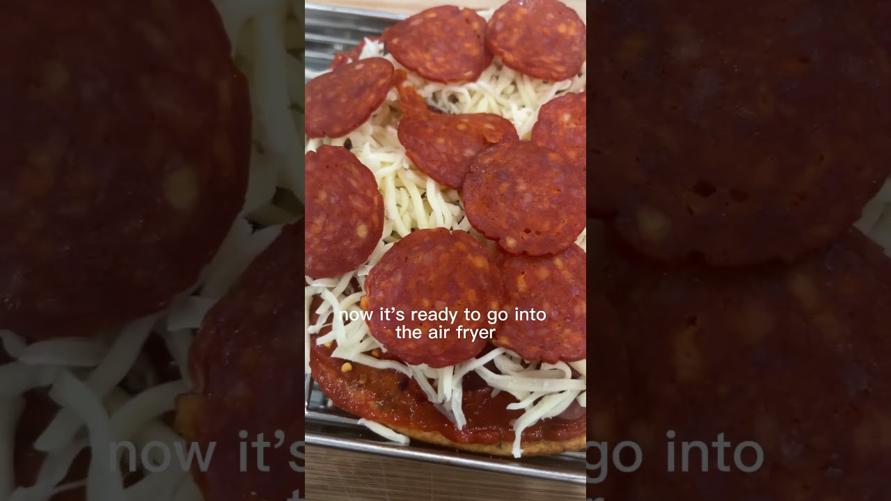 Instant Pot Air Fryer Keto Pizza Quick & Easy Low Carb Recipe