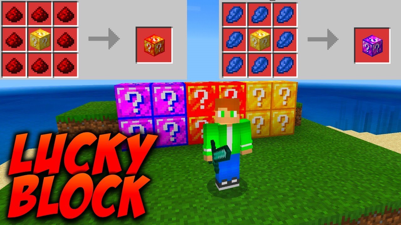 COMO ADICIONAR NOVAS LUCKY BLOCKS NO MINECRAFT PE 1.16