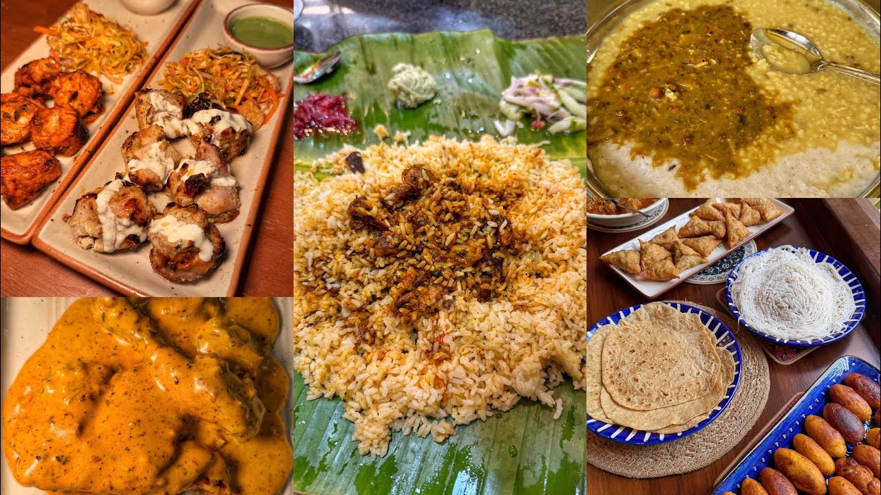 💢കല്ലുമ്മക്കായ ബിരിയാണിയും പായസ കഞ്ഞിയും കടികളും കബാബും ചിക്കൻ കറിയും ചുട്ട കോഴിയും കുനാഫയും‼️