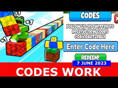 Roblox Block Race codes (November 2023)