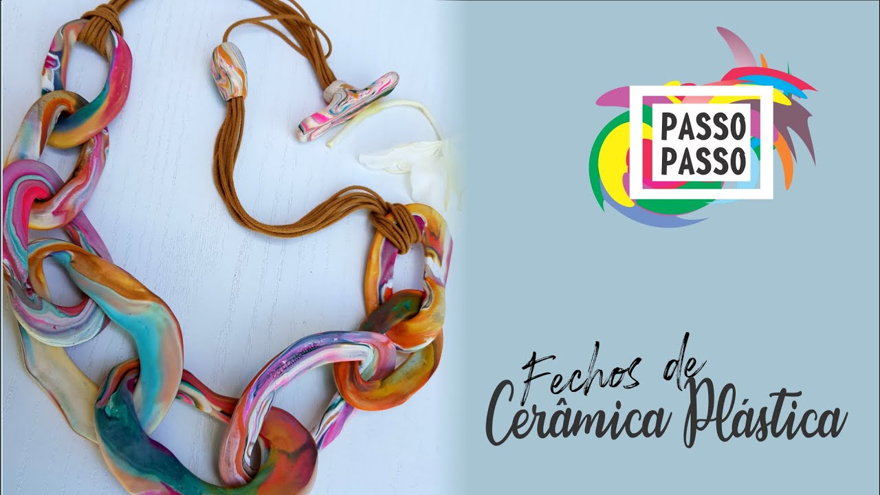 Passo a passo - Faça seus Fechos de Cerâmica Plástica/Polymer Clay