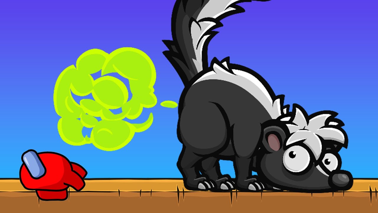 Sam The Racoon Smash The Racoon Challenge Game Among Us - YouTube