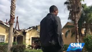 SNN: Off duty firefighter jumps into action, saving neighbor from house fire