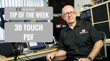 ScreenCastsOnline - Tip of the Week #scototw025 3D Touch PDF