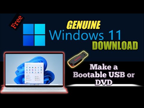 How To Download Original Windows 11 For Free With Latest Version & Make a Bootable USB or DVD