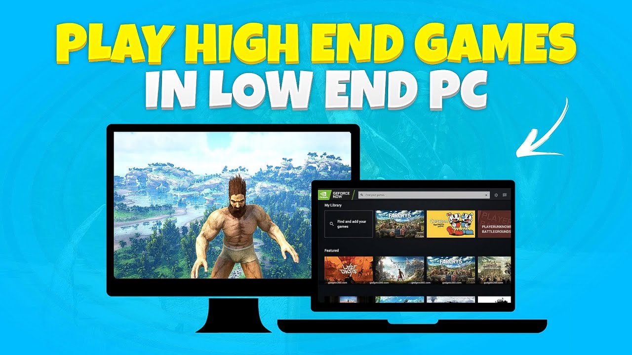 Play High-End PC Games Without Downloading