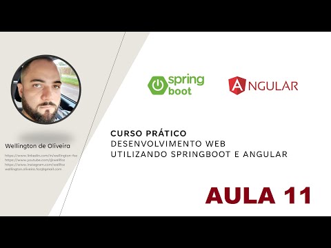 Curso - Spring Boot e Angular | 11 - Angular 17: Layout com Material Design PARTE 1 (front-end)