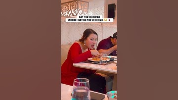 Cutest Nepali Girl Eating Food 🖐️ MrFoodieNepal