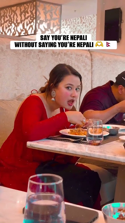 Cutest Nepali Girl Eating Food 🖐️ MrFoodieNepal