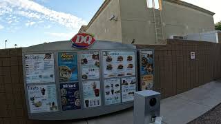 Dairy Queen Drive-Thru, Strawberry Sundae, 5936 E McKellips Rd, Mesa, Arizona, 9 October 2021, NGH