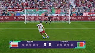 Poland Vs Portugal Lewandowski Vs Cristiano Ronaldo Pes 2021 Penalty Shootout Ps5 4K