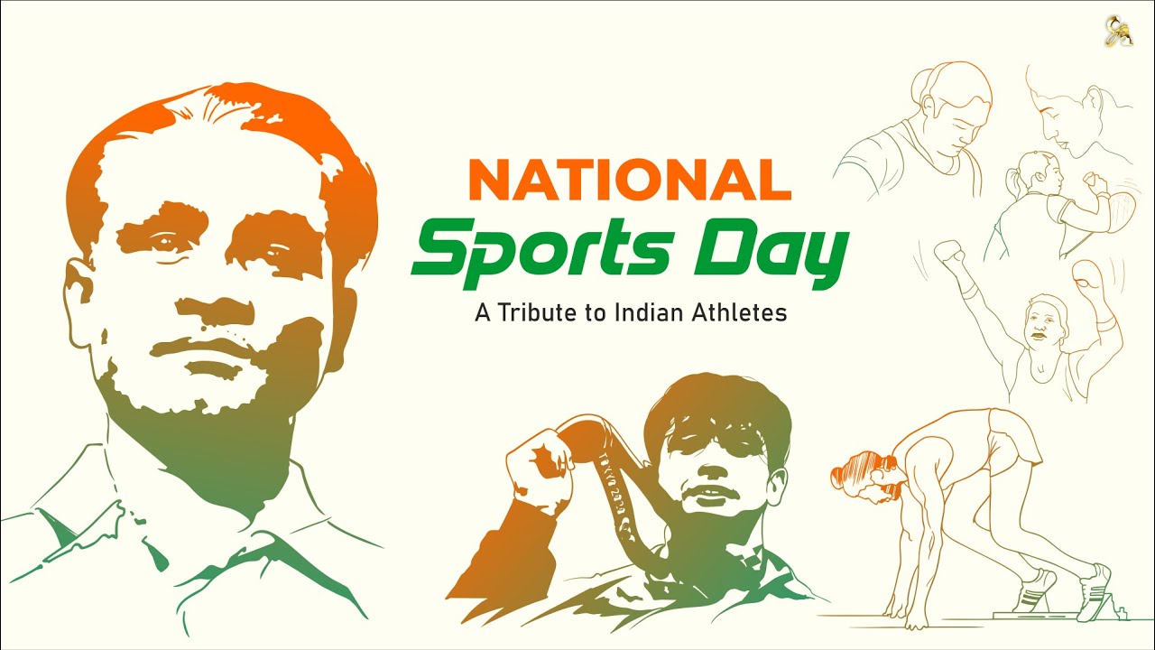 A DEDICATION TO INDIAN ATHLETES | NATIONAL SPORTS DAY | INDIAN ATHLETES