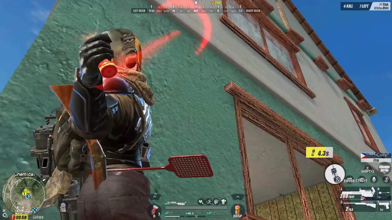 Rules Of Survival - MiniGun & ShotGun I Wipe Out