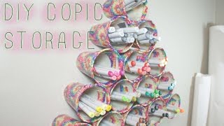 DIY Copic Storage