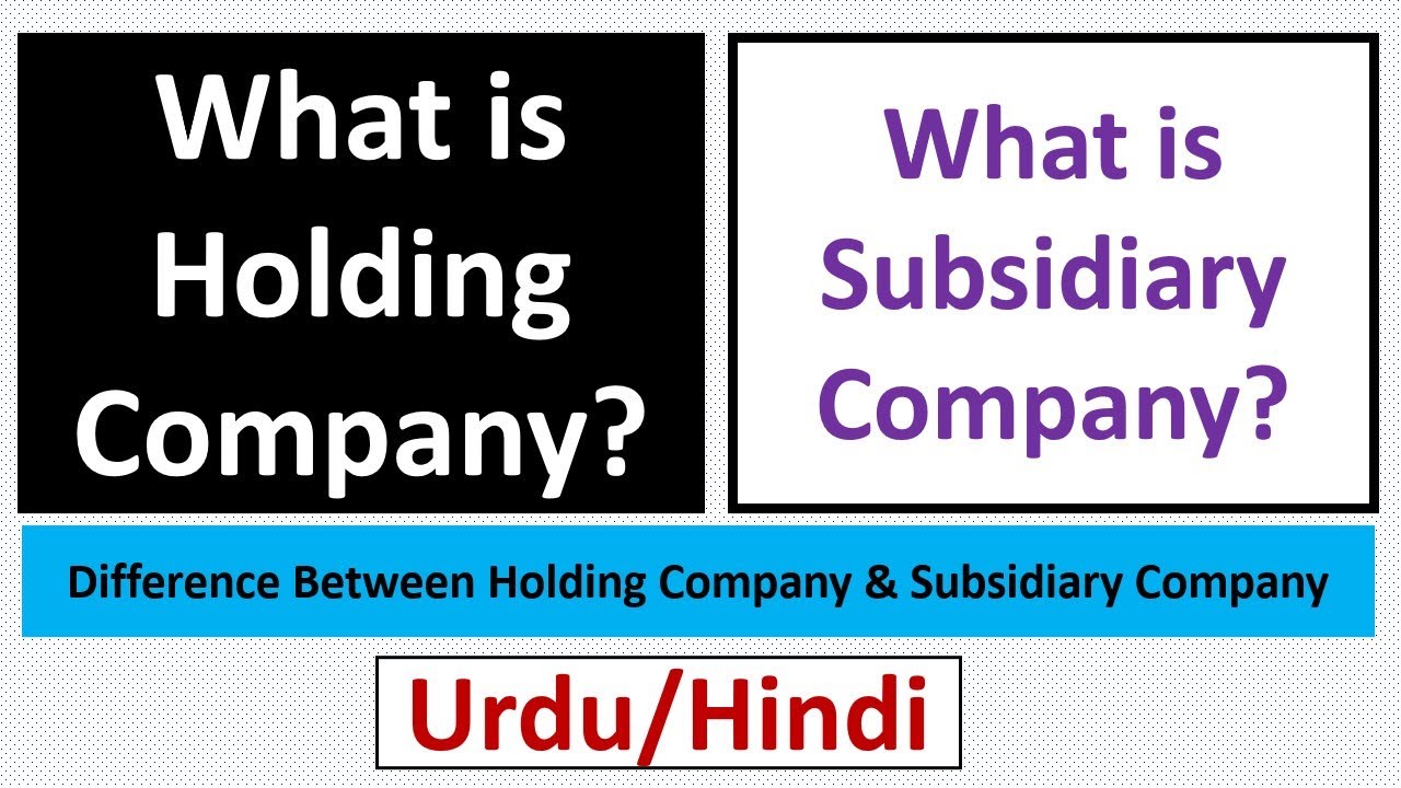 What Is Holding Company And Subsidiary Company Holding Company Vs What Is Holding Company And Subsidiary Company Holding Company Vs
