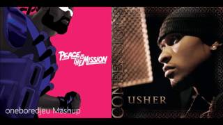 Lean on by major lazer & dj snake vs. yeah! usher feat. ludacris lil
jon. i hit "mixer's block" trying to come up with new gambino and
green day concept...