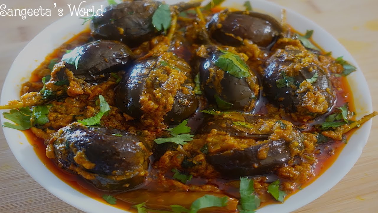 Bengan Masala • Easy To Make Recipe • Sangeeta's World