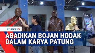 Crazy! Bandung Artist Creates Statues of Bojan Hodak and Umuh Muchtar