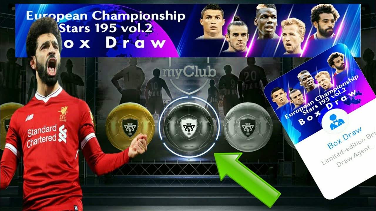 Black ball Trick in Pack European Championship vol.2 PES 2018 Mobile