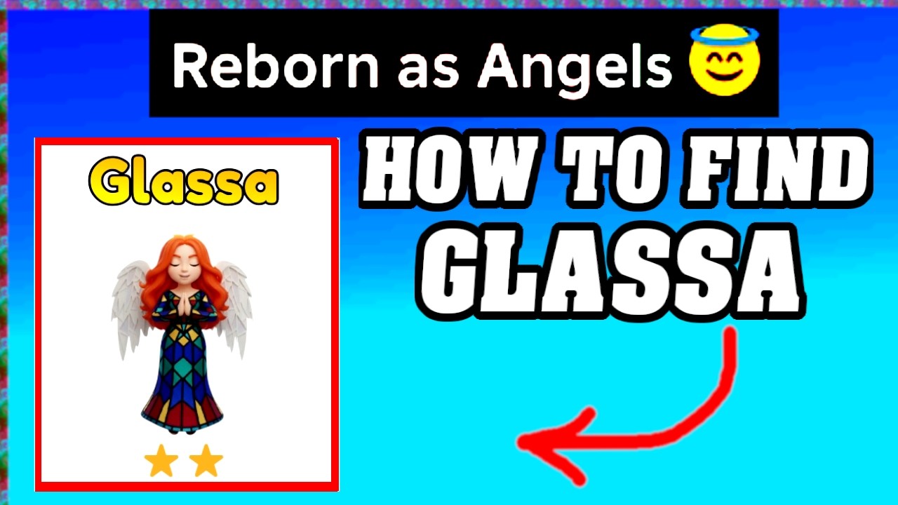 How To Find Glassa in REBORN AS ANGELS ROBLOX ! 😇[walkthrough] [Guide for Finding Glassa]