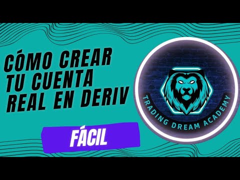 COMO CREAR TU CUENTA REAL y DEMO EN DERIV 2023 - YouTube