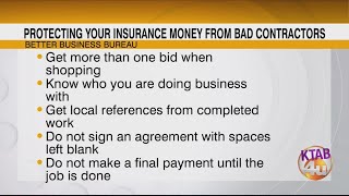 BBB offers advice for preventing insurance money claims problems