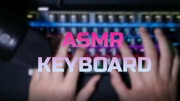 ASMR WITH MY "APEX 7 TKL" (my keyboard)