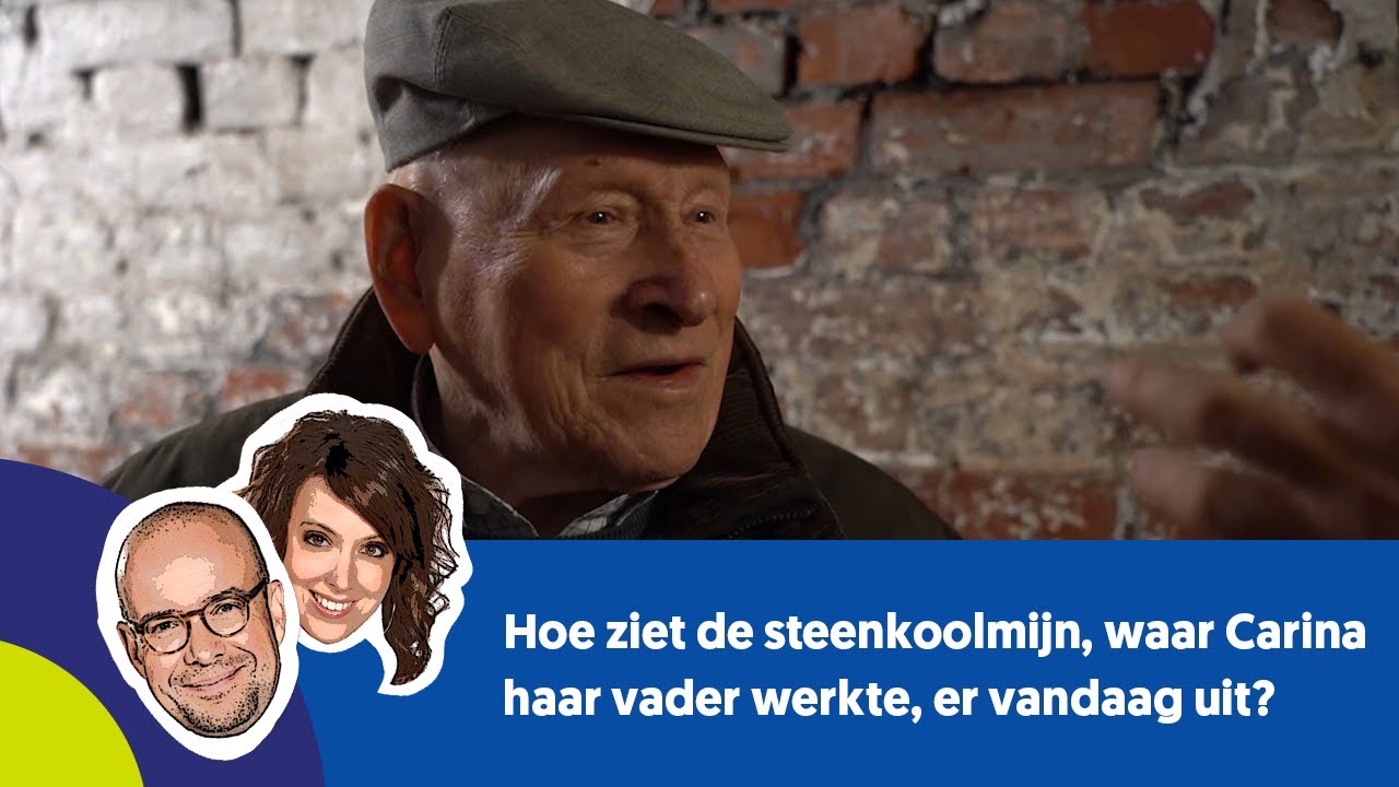 Carina toont haar vader wat er nog overblijft van de steenkoolmijn waar hij werkte
